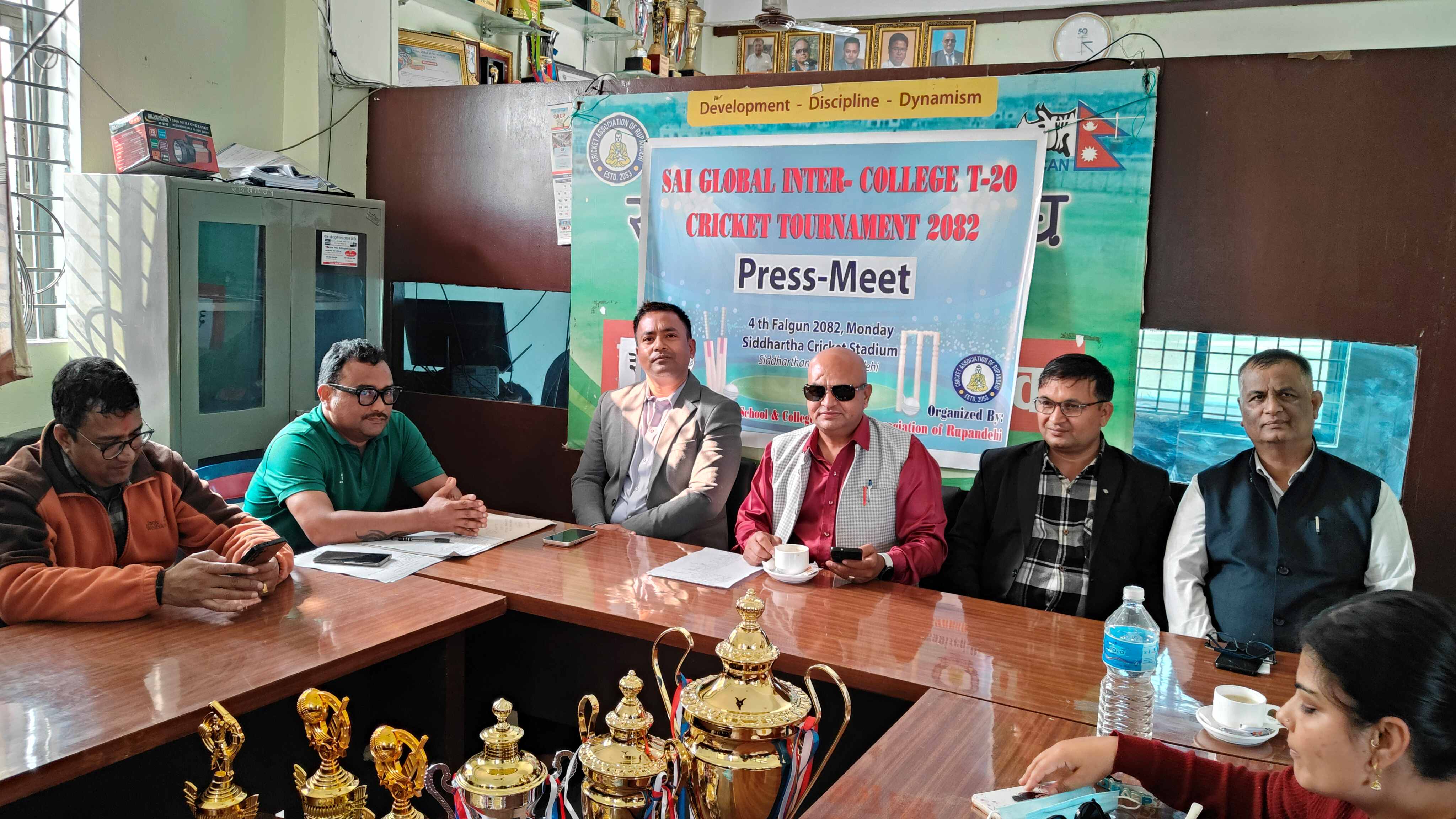 मंगलबारदेखि भैरहवामा साई ग्लोबल अन्तर कलेज क्रिकेट