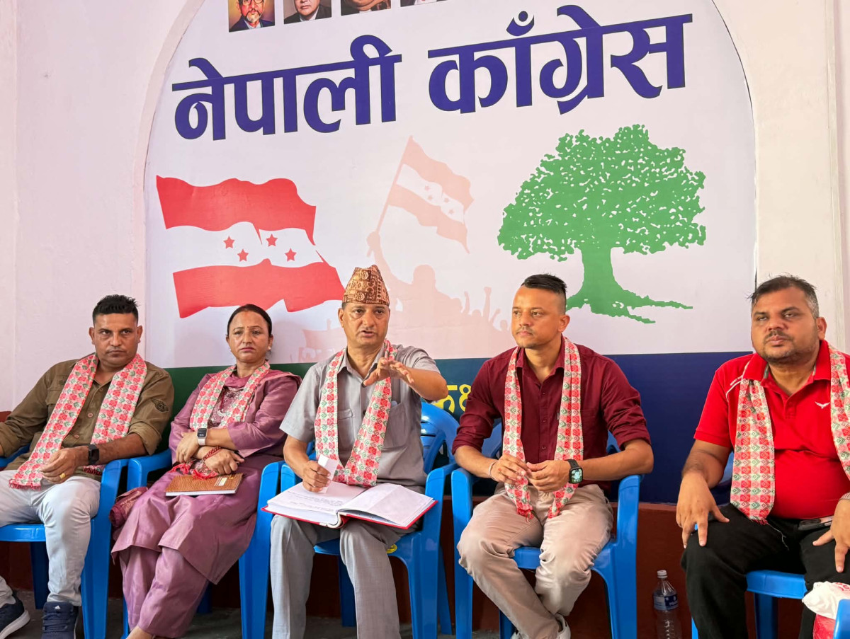 काँग्रेस बुटवलकाे पहिलाे बैठक : संगठन विस्तारदेखि गणेशमान स्मृति भवन बनाउने निर्णय