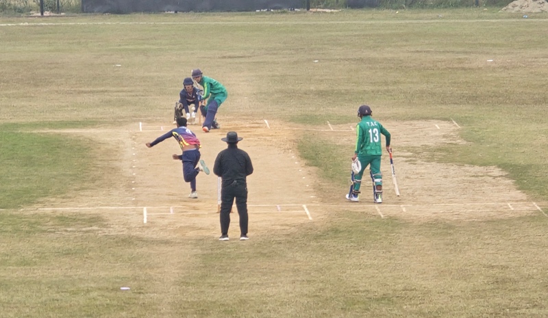 भैरहवामा जारी ‘पवनकुमार सेठिया स्मृति क्रिकेट प्रतियोगितामा रुपन्देही–११ विजयी