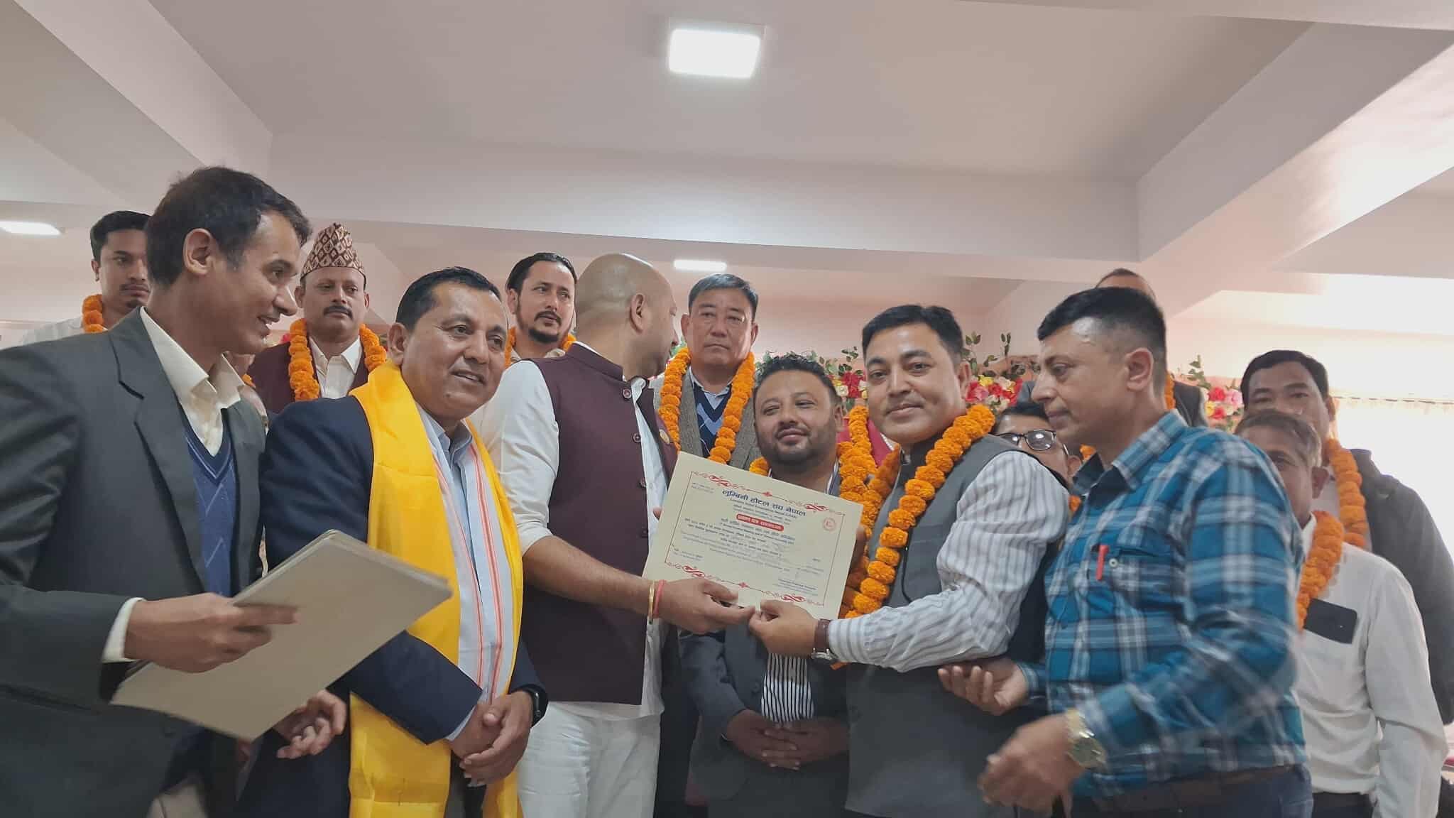 लुम्बिनी हाेटल संघ नेपालकाे अध्यक्षमा शर्मा निर्वाचित