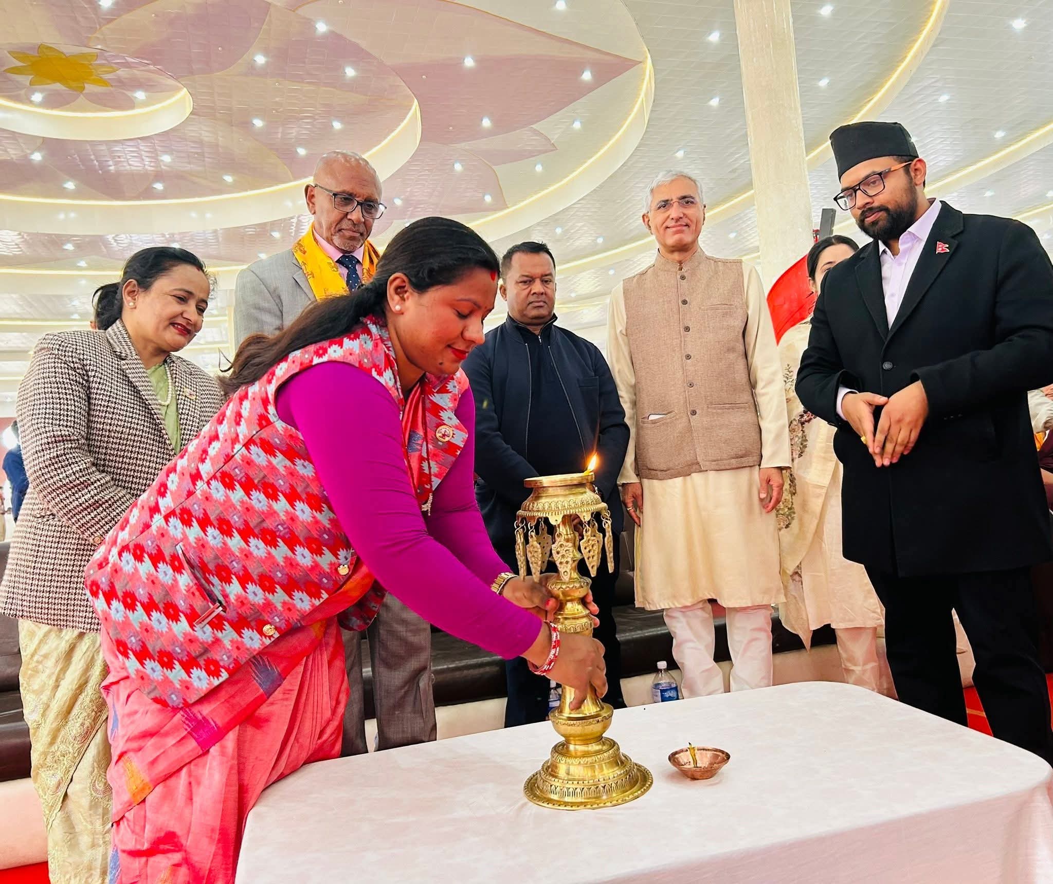 लुम्बिनीमा ‘विश्व शान्ति कार्यक्रम’ सुरु