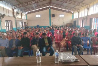 नेपाल विद्युत प्राधिकरण लुम्बिनी प्रदेशले ५ हजार विद्यार्थीलाई सचेतना तालिम दिदै 