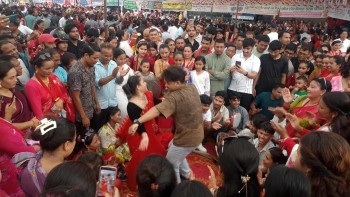 बुटवलमा उल्लासका साथ मनाइयो तीज (तस्विरहरु) 
