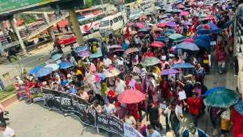 विकल्पविना सुकुम्बासीलाई नहटाउन माग गर्दै बुटवलमा प्रदर्शन