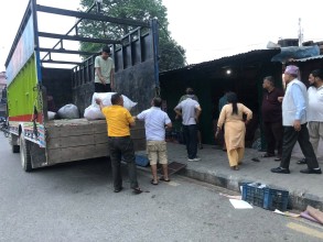 बुटवलमा पनि सरकारी जग्गामा बसेको बस्ती हटाउन सुरु