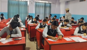 बुटवलमा पहिलाेपटक छात्रबृत्तिका लागि परीक्षा : ३४४ विद्यार्थीले निशुल्क छात्रवृत्ति पाउने