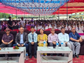 कालिकामा नवआगन्तुक विद्यार्थीलाइ स्वागत तथा सम्मान  