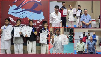 प्रथम युथ च्याम्पियनसिपमा रुपन्देहीका खेलाडीले प्रथम र तृतीय सहित ५ पदक जित्न सफल 