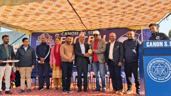 दोस्रो सेभेन एसाईड फुटबल प्रतियोगिता सुरु,  ६ विद्यालयको विजयी सुरुवात