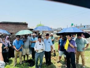 आफ्नै जग्गा टोल समितिले हडप्न खोजेको गुनासो 