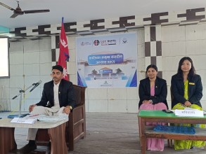 कालिकामा नमूना संसदको  अभ्यास