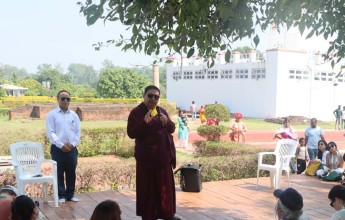 लुम्बिनीका पुरातात्त्विक सम्पदाको संरक्षणमा सबै एकजुट हुनुपर्छ : उपाध्यक्ष लामा