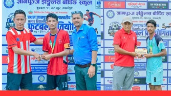 प्रथम ज्ञानपुञ्ज सेभेन ए-साईड फुटबलको फाइनल दिउँसो ३ बजे,  सैनामैना र नवीन टिम ‘बी’ बिच उपाधि भिडन्त    