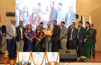 नेफ्स्कूनको सर्वोत्कृृष्ट ‘सहकारी संघ सम्मान’ रुस्कून रुपन्देहीलाई