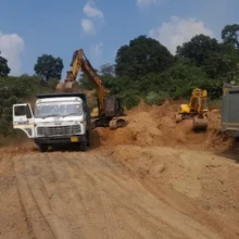 दाउन्ने-दुम्कीवास सडकको वैकल्पिक मार्ग पनि अवरुद्ध