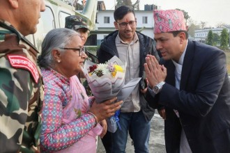 प्रधानमन्त्री सुशीला कार्की  बुटवलमा, चुनावी माहाेल बुझ्ने