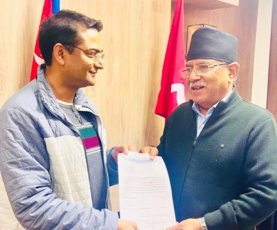 रुपन्देही २ मा नेपाली कम्यूनिष्ट पार्टीबाट विश्वदीप पाण्डे उम्मेद्वार