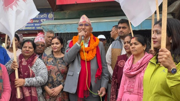 विष्णु पाैडेलद्धारा नयाँ विकासका प्रतिवद्धता