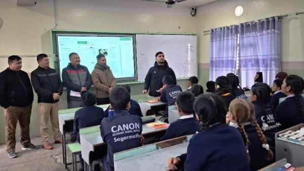 क्याननमा चिनिँया भाषाको कक्षा सुरु, छिट्टै संस्कृत भाषामा पनि पढाई हुने 