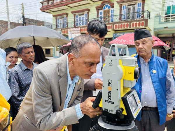 बुटवल १२ र १३ मा लालपूर्जाविहिन जग्गाको नापजाँच शुरु