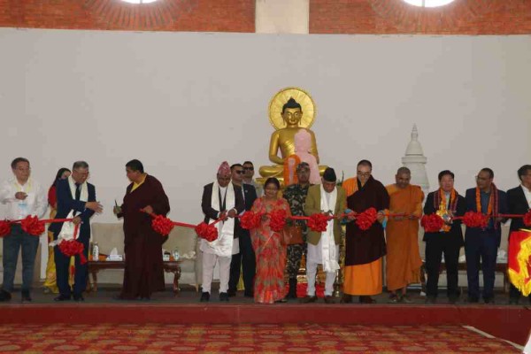 विश्वमा बढ्दै गएको युद्धको जोखिम बुद्धदर्शनले मात्रै रोक्नसक्छ : ओली