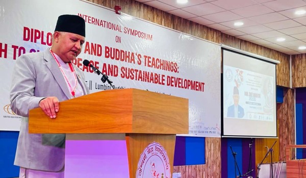 बुद्धले दिएका शिक्षालाई व्यावहारिक कूटनीतिक अभ्यासमा रूपान्तरण गर्नु आजको आवश्यकता : मुख्यमन्त्री