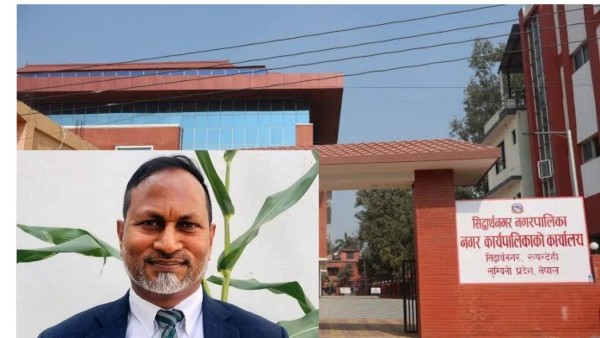 सिद्धार्थनगर नगरपालिकाले बाढीपीडित राहतका लागि ३५ लाख सहयाे गर्ने