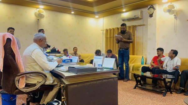नेकपा एकीकृत समाजवादीले सिद्धार्थनगरमा बुझायो ज्ञापनपत्र