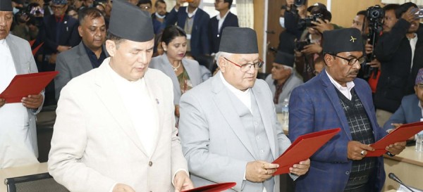 राष्ट्रिय सभाका नयाँ सांसदले लिए पद तथा गोपनीयताको शपथ