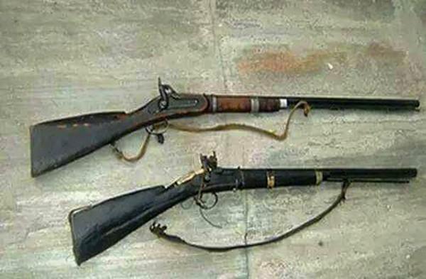 पाल्पा रैनादेवीको सुनाहा जंगलमा भेटियो भरुवा बन्दुक 