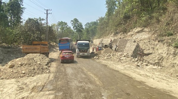 पुनः थपियो नारायणघाट–बुटबल सडक आयोजनाको म्याद