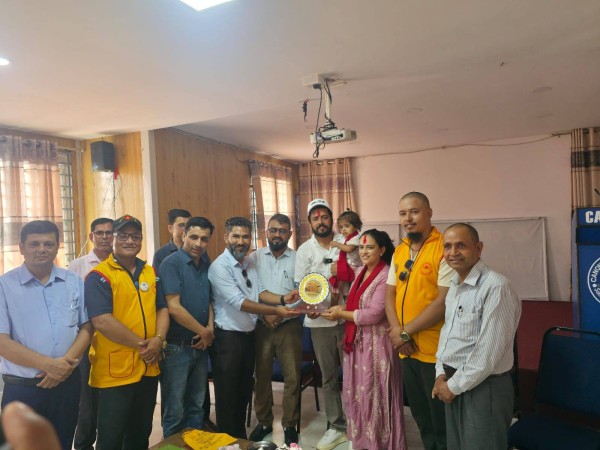 क्यानन मावि बुटवलद्धारा रक्तदान