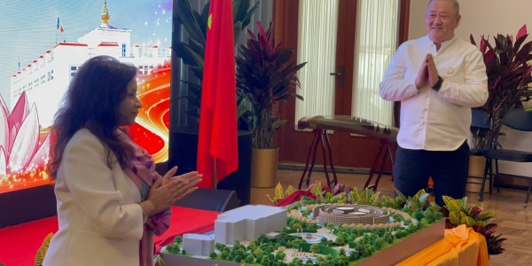 बेइजिङमा 'लुम्बिनी प्रार्थना तथा पुण्य उद्यान' परियोजना शुभारम्भ