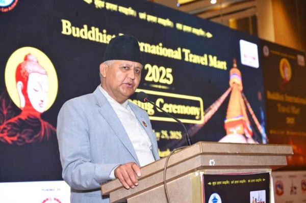 लुम्बिनीलाई बौद्ध तीर्थयात्रा र आध्यात्मिक पर्यटनको गन्तव्य बनाऔँ  : मुख्यमन्त्री आचार्य