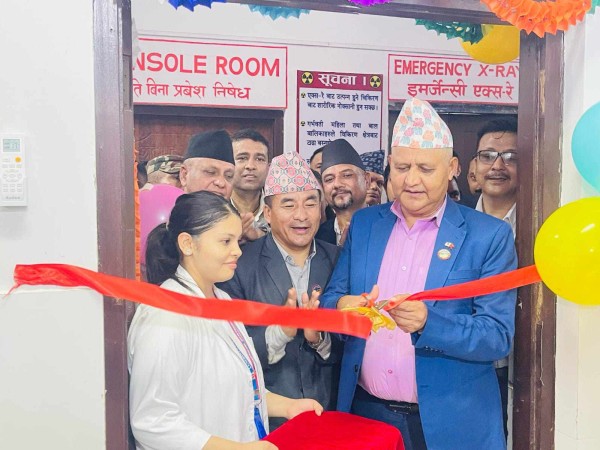 लुम्बिनी प्रादेशिक अस्पतालमा नयाँ रक्त सञ्चार केन्द्र शुभारम्भ