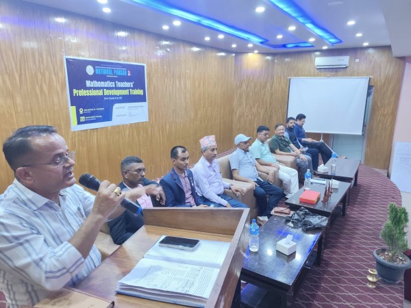नेशनल प्याब्सन चार दर्जन गणित विषयक शिक्षकहरूका तालिम