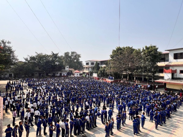 यसरी फेरियाे बुटवलकाे नविन स्कूल