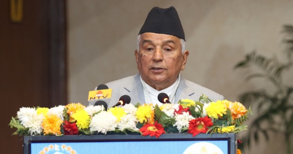 संविधानले बृहत राष्ट्रिय एकता गराएको छ : राष्ट्रपती