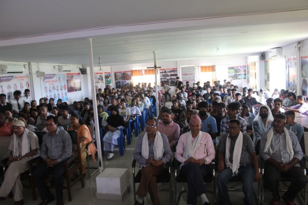 राममणि क्याम्पसमा विद्यार्थी अभिमुखीकरण