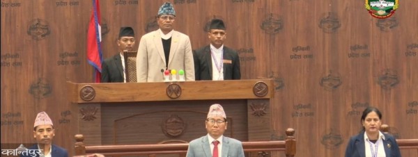 लुम्बिनी प्रदेश सभामा संघीय र प्रदेश सरकारका कामबारे छलफल