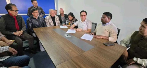 सन्तोष, दुर्गा र सुदनबीच पाँचबुँदे सहमति, मंसिर ७ मा एकता घोषणा