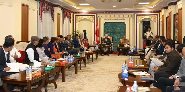 लोकतन्त्र र संविधान रक्षाका लागि चुनावको तयारीमा लाग्नुस् : राष्ट्रपति