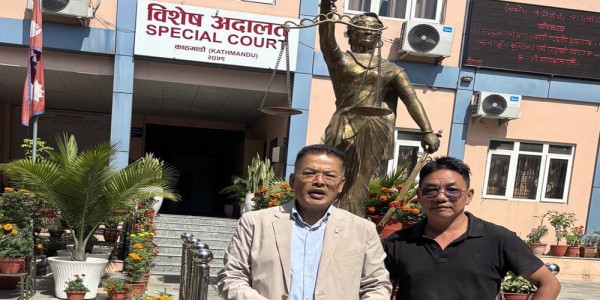 दृष्टि मिडियाविरुद्ध अवहेलना मुद्दामा सम्पादकद्वयसँग बयान सुरु
