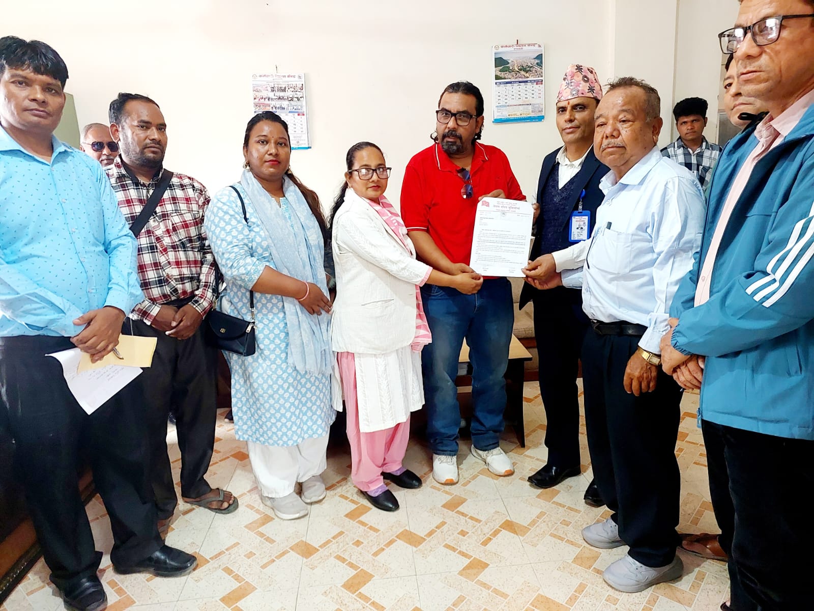 ईनिशा हत्यामा संलग्नलाई कारवाही माग गर्दै रूपन्देहीमा ज्ञापनपत्र पेश  