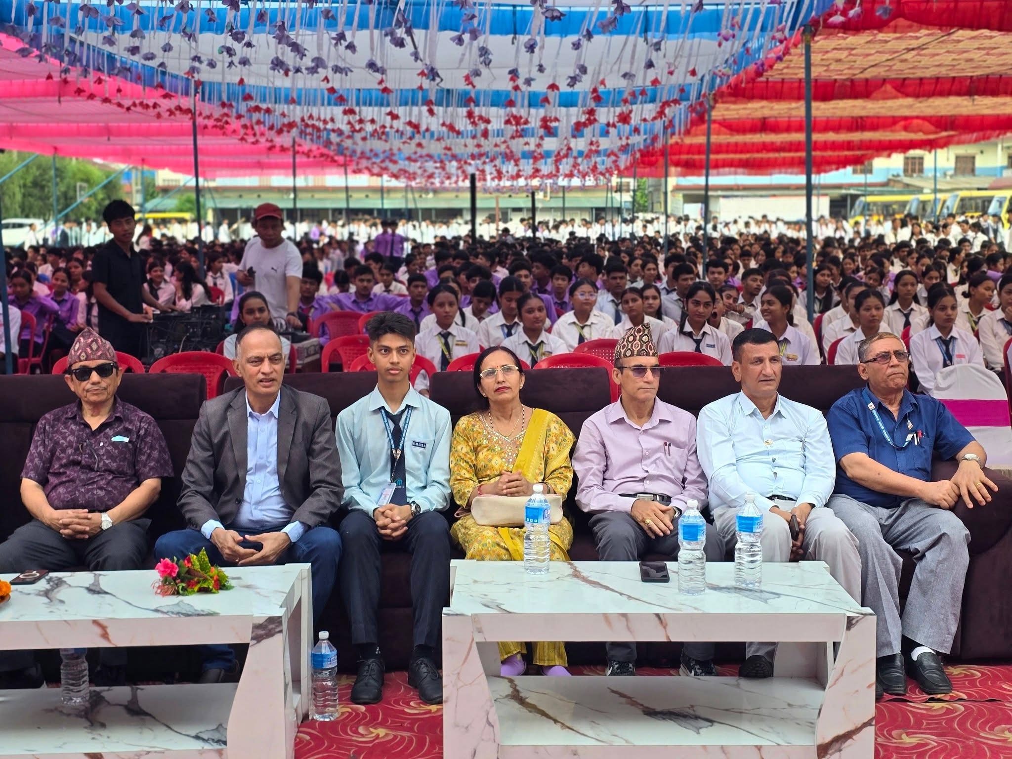 कालिकामा नवआगन्तुक विद्यार्थीलाइ स्वागत तथा सम्मान  