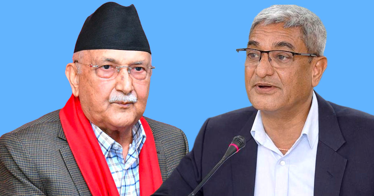 पूर्व प्रधानमन्त्री ओली र लेखक पक्राउ