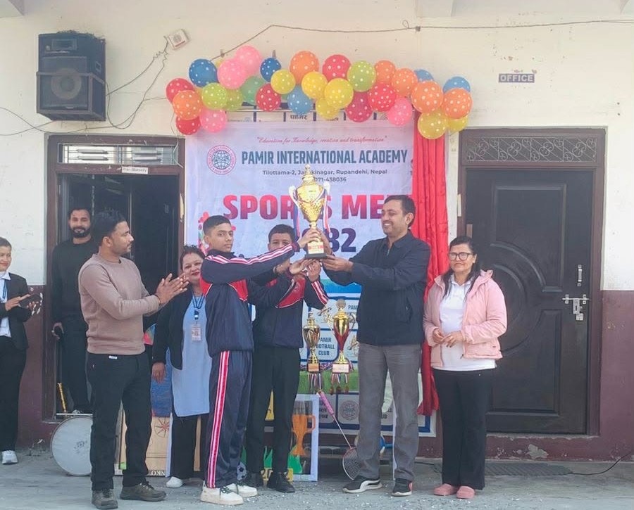 पामिर एकेडेमीमा खेल महोत्सव सुरु