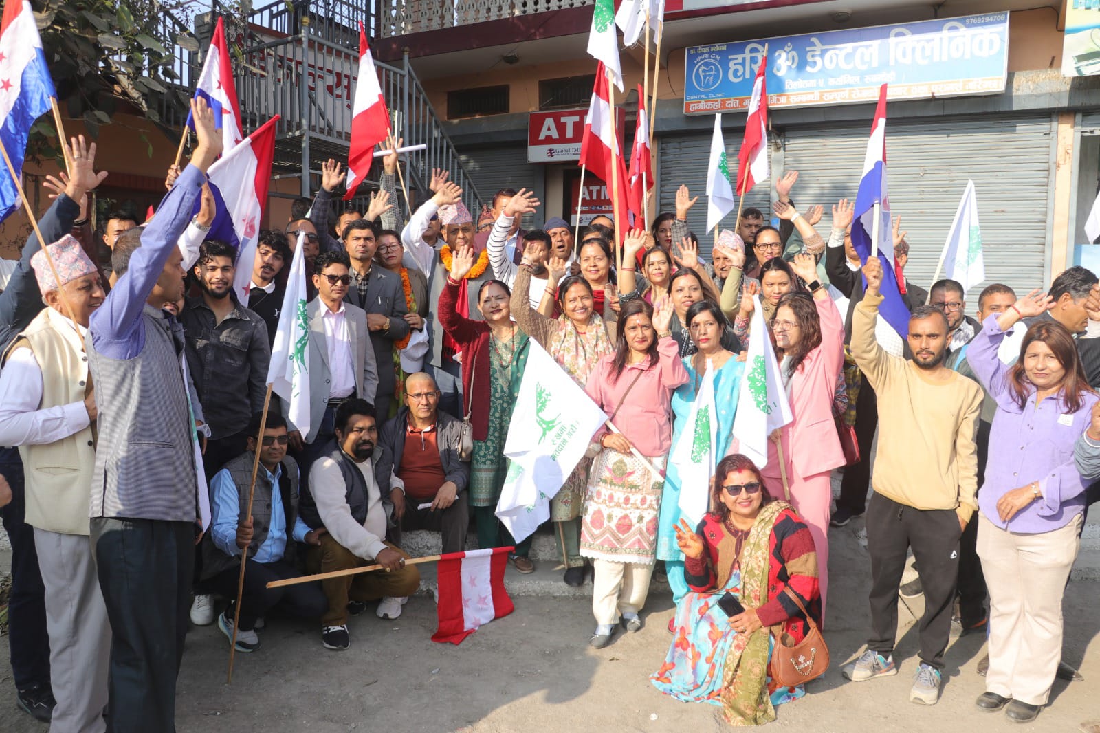 तिलोत्तमा ५ र ६ मा चुन्नप्रसाद शर्मा पौडेलको घरदैलो