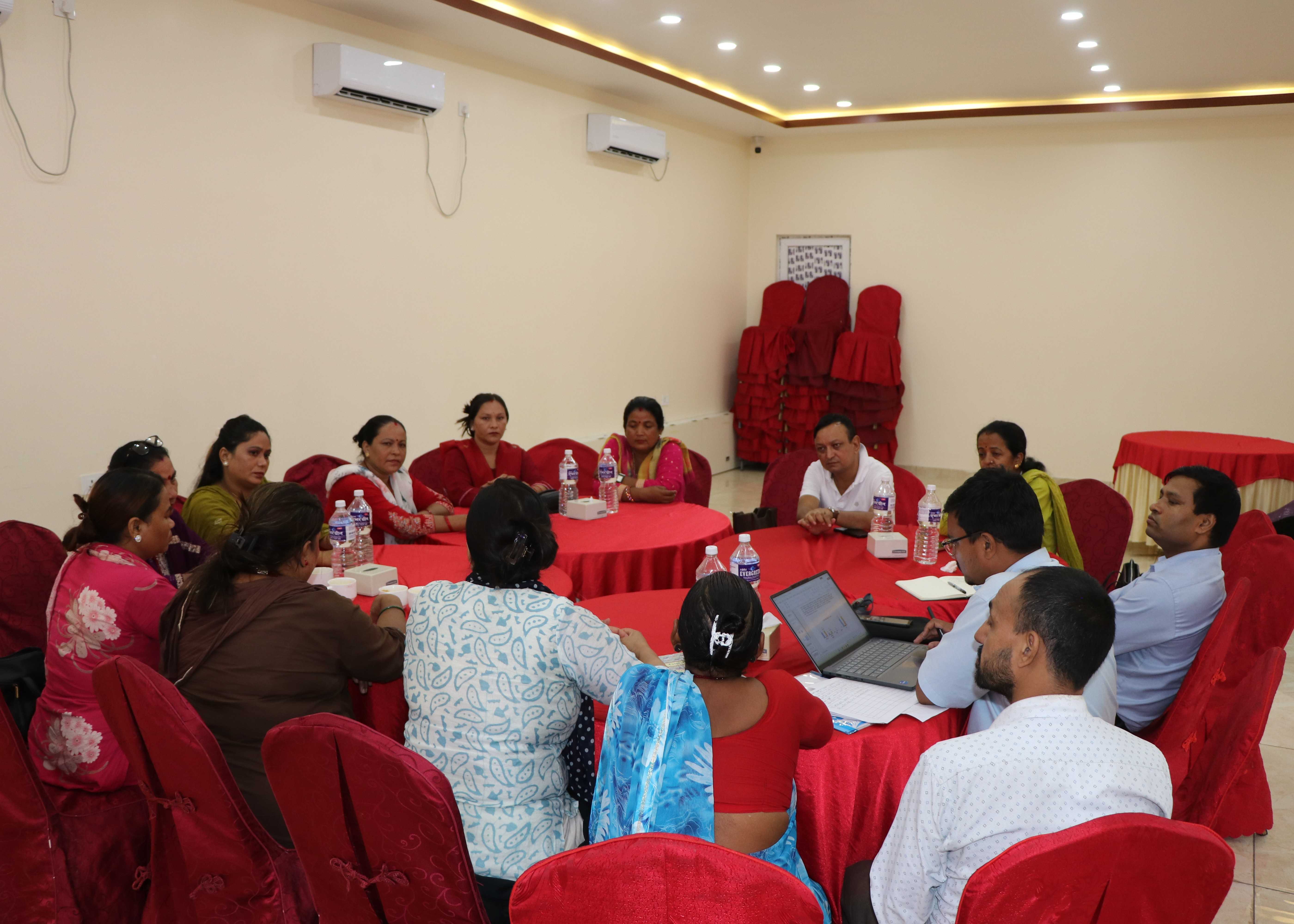 बुटवलमा महिला दलित जनप्रतिनिधिहरुको सञ्जाल गठन