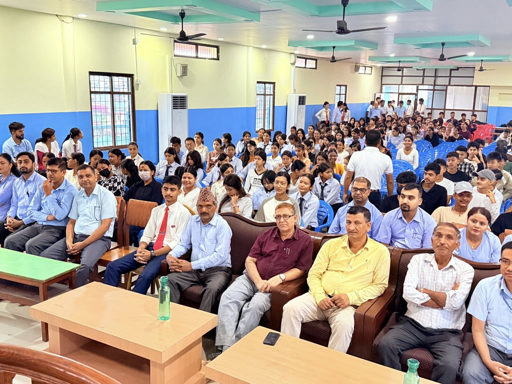 कालिकाद्धारा कक्षा ११ का विद्यार्थीलाई अभिमुखीकरण तथा स्वागत